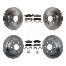 Charger l&#39;image dans la galerie, Front Rear Brake Rotor &amp; Ceramic Pad Kit For Chevrolet Silverado 1500 GMC Sierra