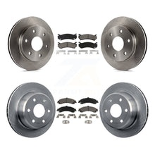 Load image into Gallery viewer, Front Rear Brake Rotor Ceramic Pad Kit For Chevrolet Silverado 1500 GMC Tahoe XL