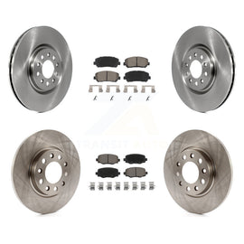 Front Rear Disc Brake Rotors And Ceramic Pads Kit For Jeep Cherokee Chrysler 200