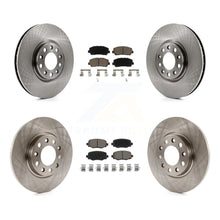 Charger l'image dans la galerie, Front Rear Disc Brake Rotors And Ceramic Pads Kit For Chrysler 200