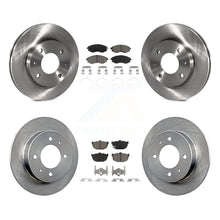 Load image into Gallery viewer, Front Rear Disc Brake Rotors And Ceramic Pads Kit For Hyundai Elantra