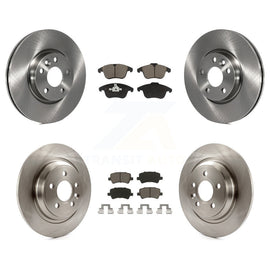 Kit de rotor de frein avant et arrière et plaquettes en céramique pour Volvo S60 de 300 mm de diamètre 