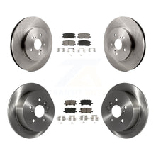 Charger l'image dans la galerie, Kit de rotor de frein avant et arrière et plaquettes en céramique, pour Lexus Toyota Highlander RX350 RX330 