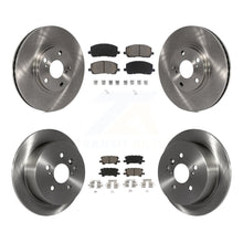 Load image into Gallery viewer, Front Rear Disc Brake Rotors And Ceramic Pads Kit For Toyota Highlander