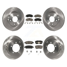 Load image into Gallery viewer, Front Rear Disc Brake Rotors And Ceramic Pads Kit For Mitsubishi Lancer