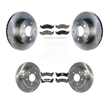 Charger l'image dans la galerie, Kit de rotors de frein à disque avant et arrière et plaquettes en céramique pour Jeep Grand Cherokee 