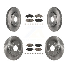 Charger l&#39;image dans la galerie, Front Rear Brake Rotor &amp; Ceramic Pad Kit For Dodge Grand Caravan Chrysler Town