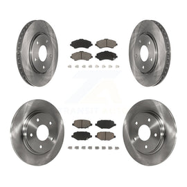 Front Rear Brake Rotor & Ceramic Pad Kit For Dodge Grand Caravan Chrysler Town