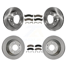 Load image into Gallery viewer, Front Rear Brake Rotor And Ceramic Pad Kit For Chevrolet Express 2500 GMC Savana