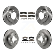 Charger l'image dans la galerie, Front Rear Brake Rotor And Ceramic Pad Kit For Chevrolet Express 2500 GMC Savana