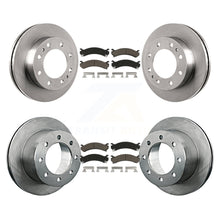 Charger l'image dans la galerie, Front Rear Disc Brake Rotors Ceramic Pad Kit For Chevrolet Silverado 3500 HD GMC