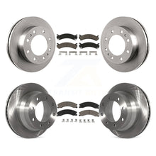 Load image into Gallery viewer, Front Rear Brake Rotor And Ceramic Pad Kit For Chevrolet Express 4500 GMC Savana