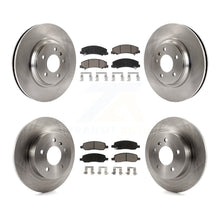 Load image into Gallery viewer, Front Rear Brake Rotors Ceramic Pad Kit For 2006-2011 Buick Lucerne Cadillac DTS