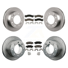 Load image into Gallery viewer, Front Rear Brake Rotor &amp; Ceramic Pad Kit For Chevrolet Silverado 3500 GMC Sierra
