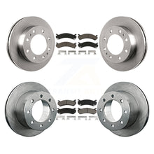 Load image into Gallery viewer, Front Rear Disc Brake Rotors And Ceramic Pads Kit For GMC Sierra 3500 Classic