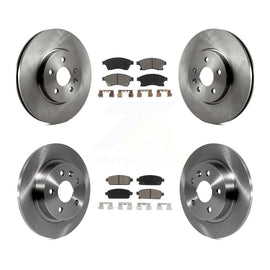 [Front+Rear] 2013-2014 Chevrolet Sonic RS Premium OE Brake Rotors & Ceramic Pads Kit For Max Braking