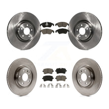Charger l'image dans la galerie, Front Rear Disc Brake Rotors And Ceramic Pads Kit For Audi A6