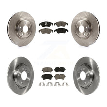 Load image into Gallery viewer, Front Rear Brake Rotors Ceramic Pad Kit For 13 Audi A6 With 345mm Diameter Rotor