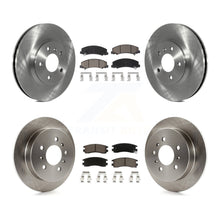 Load image into Gallery viewer, Front Rear Disc Brake Rotor And Ceramic Pad Kit For Chevrolet Impala Monte Carlo