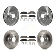 Charger l'image dans la galerie, Front Rear Disc Brake Rotors And Ceramic Pads Kit For Buick Lucerne