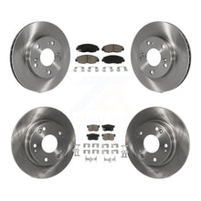 Load image into Gallery viewer, Front Rear Disc Brake Rotors And Ceramic Pads Kit For Honda Civic