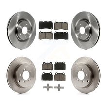 Load image into Gallery viewer, Front Rear Disc Brake Rotors And Ceramic Pads Kit For Mitsubishi Lancer