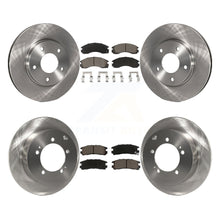 Charger l&#39;image dans la galerie, [Front+Rear] 2000 Mitsubishi Eclipse 3.0L Premium OE Brake Rotors &amp; Ceramic Pads Kit For Max Braking
