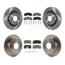 Load image into Gallery viewer, Front Rear Brake Rotor &amp; Ceramic Pad Kit For Mitsubishi Lancer Ralliart To 03 09
