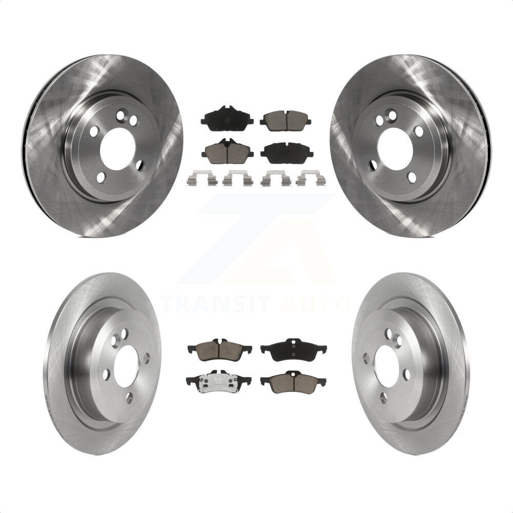 Front Rear Brake Rotor Ceramic Pad Kit For Mini Cooper With 280mm Diameter