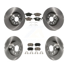 Load image into Gallery viewer, [Front+Rear] 2008 Audi A3 Quattro Premium OE Brake Rotors &amp; Ceramic Pads Kit For Max Braking