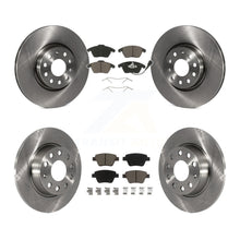 Load image into Gallery viewer, Front Rear Disc Brake Rotors And Ceramic Pads Kit For Volkswagen Beetle GTI