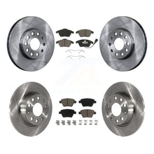 Charger l'image dans la galerie, Front Rear Disc Brake Rotors And Ceramic Pads Kit For Volkswagen Beetle