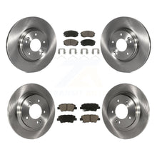 Charger l'image dans la galerie, Front Rear Disc Brake Rotors And Ceramic Pads Kit For Kia Optima