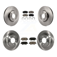 Load image into Gallery viewer, [Front+Rear] 2017-2019 Kia Soul EV Premium OE Brake Rotors &amp; Ceramic Pads Kit For Max Braking