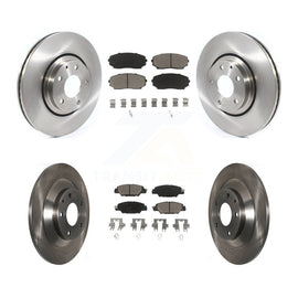 [Front+Rear] 2019-2022 Mazda CX-5 Turbocharged Premium OE Brake Rotors & Ceramic Pads Kit For Max Braking