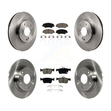 Charger l'image dans la galerie, Front Rear Disc Brake Rotors And Ceramic Pads Kit For Honda Civic K8C-101157