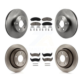 Front Rear Disc Brake Rotors And Ceramic Pads Kit For Ford Ranger Mazda B4000