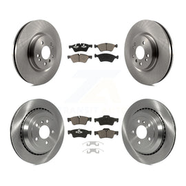 Kit de rotors de frein avant et arrière et plaquettes en céramique, pour Mercedes-Benz R350 ML500 R500 R320 
