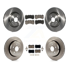 Front Rear Brake Rotor And Ceramic Pad Kit For Jeep Grand Cherokee Dodge Durango