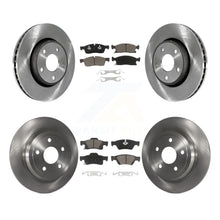 Load image into Gallery viewer, Front Rear Disc Brake Rotors And Ceramic Pads Kit For Dodge Durango