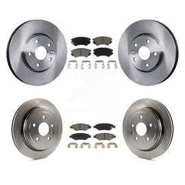[Front+Rear] 2010-2015 Chevrolet Camaro LT LS Premium OE Brake Rotors & Ceramic Pads Kit For Max Braking