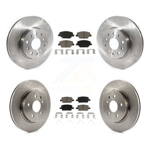 Charger l'image dans la galerie, Front Rear Disc Brake Rotors And Ceramic Pads Kit For Chevrolet Camaro