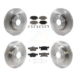 Front Rear Disc Brake Rotors And Ceramic Pads Kit For Buick Envision