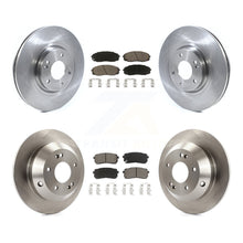 Charger l'image dans la galerie, [Front+Rear] 2015-2020 Kia Sedona Premium OE Brake Rotors &amp; Ceramic Pads Kit For Max Braking