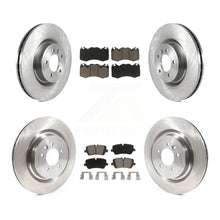 Charger l'image dans la galerie, Front Rear Disc Brake Rotors And Ceramic Pads Kit For Land Rover Range Sport