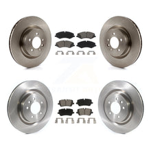Charger l'image dans la galerie, Front Rear Disc Brake Rotor Ceramic Pad Kit For Land Rover Range Sport Discovery