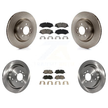 Charger l'image dans la galerie, Front Rear Disc Brake Rotors And Ceramic Pads Kit For Land Rover LR4 Range Sport