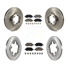 Load image into Gallery viewer, Front Rear Brake Rotor Ceramic Pad Kit For Ford Transit-350 HD With 6 Lug Wheels