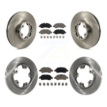 Load image into Gallery viewer, Front Rear Brake Rotor Ceramic Pad Kit For Ford Transit-350 HD With 5 Lug Wheels