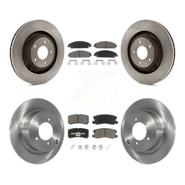 [Front+Rear] 2008-2009 Dodge Caliber SRT-4 Premium OE Brake Rotors & Ceramic Pads Kit For Max Braking